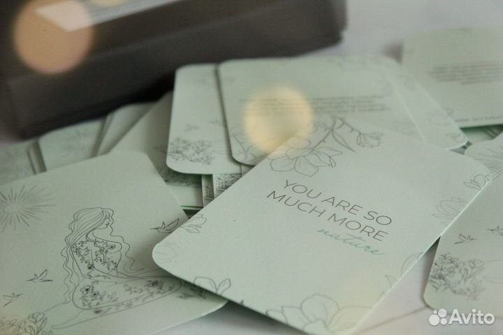 Nature Вдохновляющая колода с вопросами