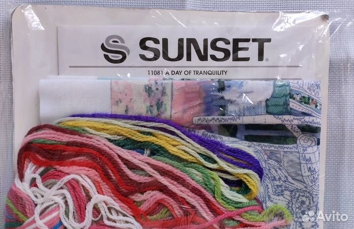 Dimensions /Sunset 11081 Набор для вышивания 1994г