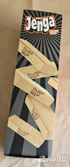 Игра Jengа новая Hasbro дерево