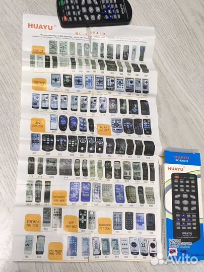 Пульт универсальный Huayu RC-820j+D