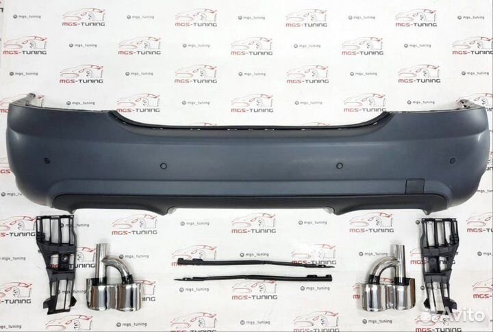 Комплект заднего бампера S-class AMG S65 w221