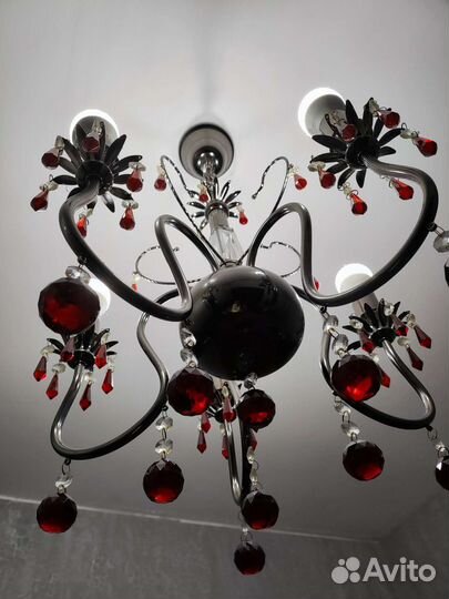 Люстра потолочная италия бу