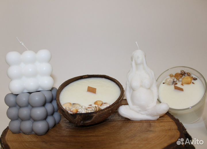 Ароматические свечи ручной работы