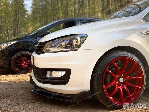 Литые диски R17 на Volkswagen Polo. Новые диски