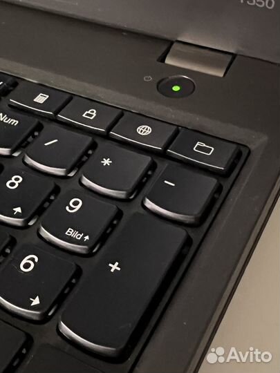 Ноутбук Lenovo T550 FHD, Core i5, SSD256, 8GB