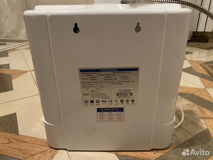 Ионизатор воды KYK generation 2