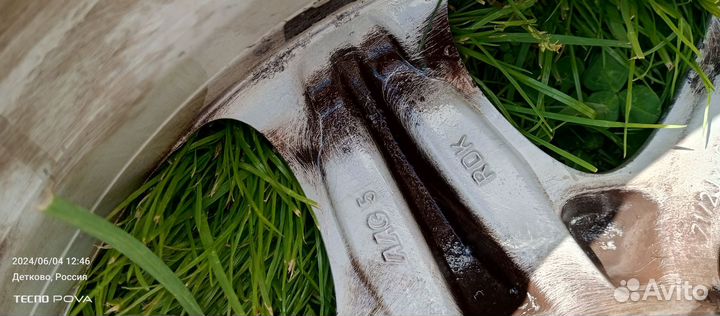 Литые диски r16 на mercedes бу