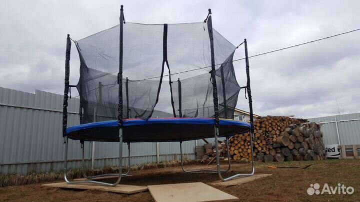 Батут для семьи unix Simple 12 футов - 3,66 метра