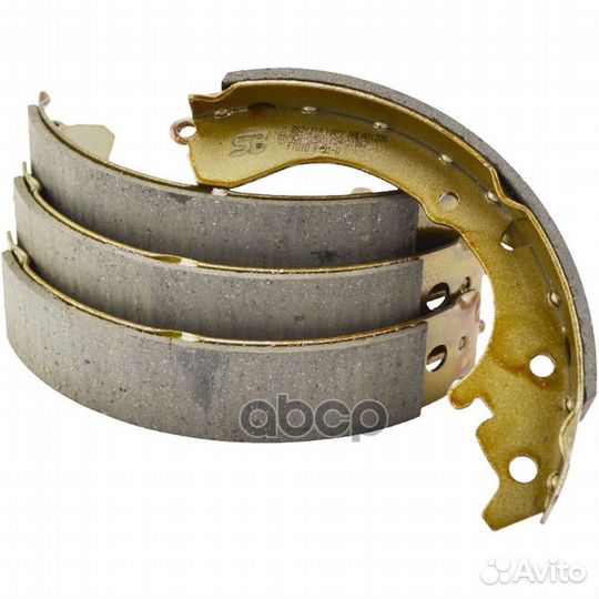 Колодки торм.бар.toyota corolla 1.6 86-92 BS213