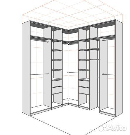 Гардеробная система на заказ