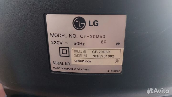 Телевизор LG CF-20D60