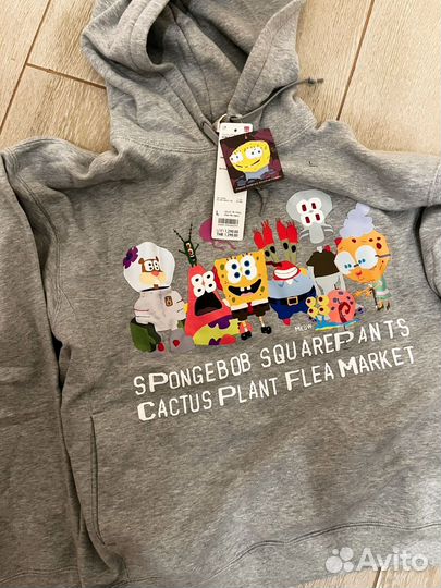 Худи uniqlo x spongebob