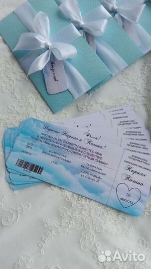 Приглашения на свадьбу. пастель. Свадебные аксессу