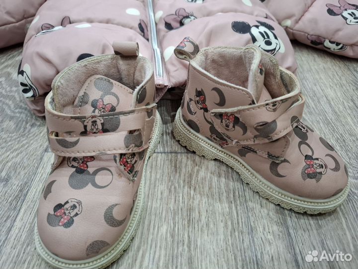 Куртка для девочки с мики