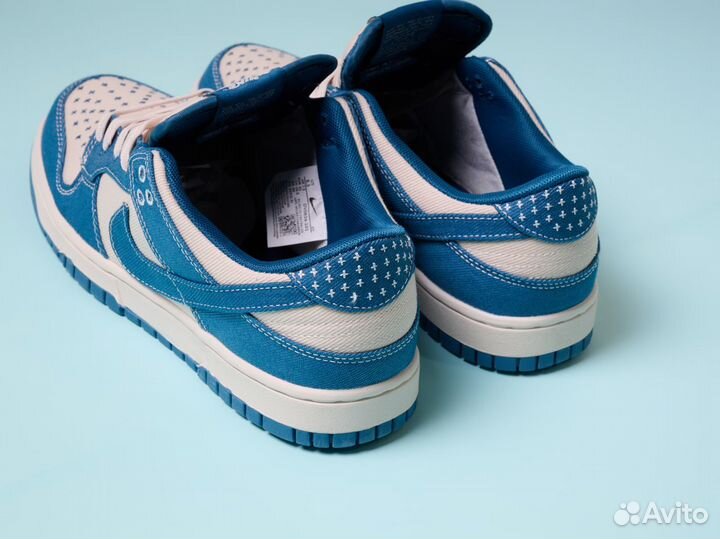 Nike Dunk Low SE Sashiko Industrial Blue