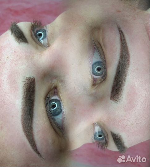 Перманентный макияж бровей,век и губ Оформление и