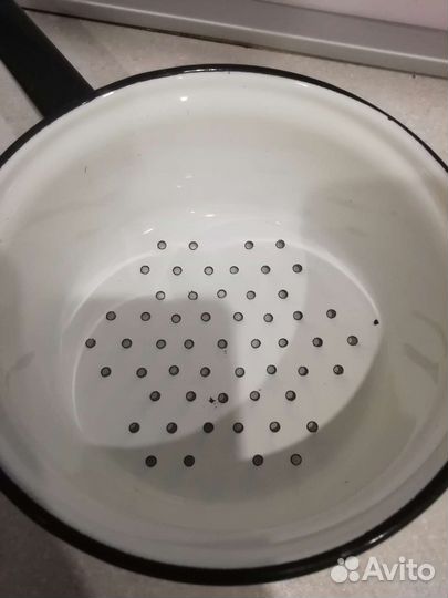 Дуршлаг эмалированый СССР