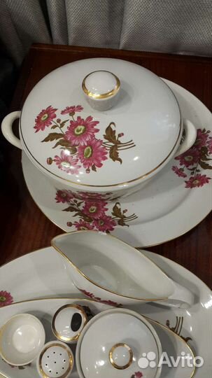 Столовый сервиз фарфор СССР