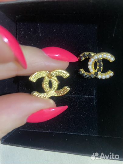 Серьги Chanel vip gift