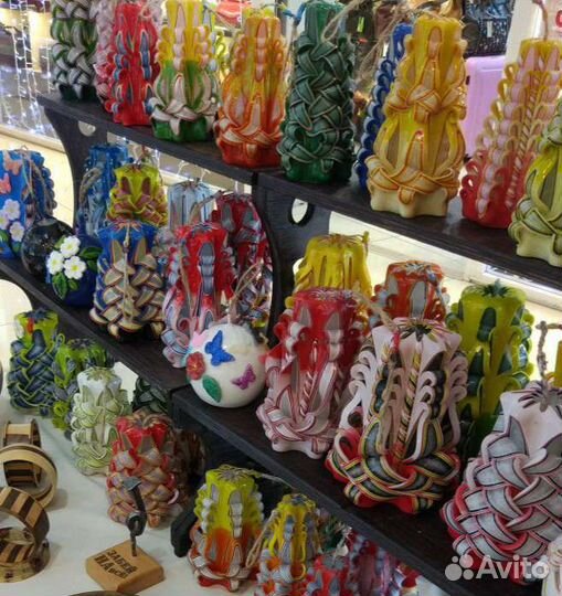 Резные свечи