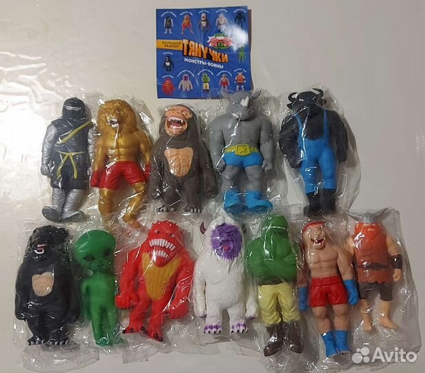 Детские игрушки тянучки