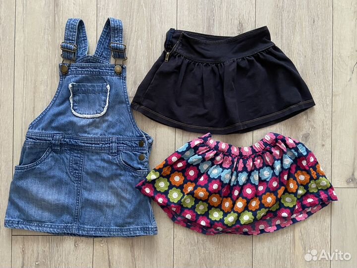 Одежда пакетом на девочку 92 gap primark