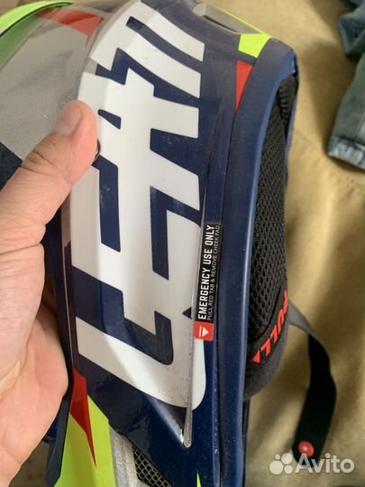 Шлем leatt 7.5 комплект