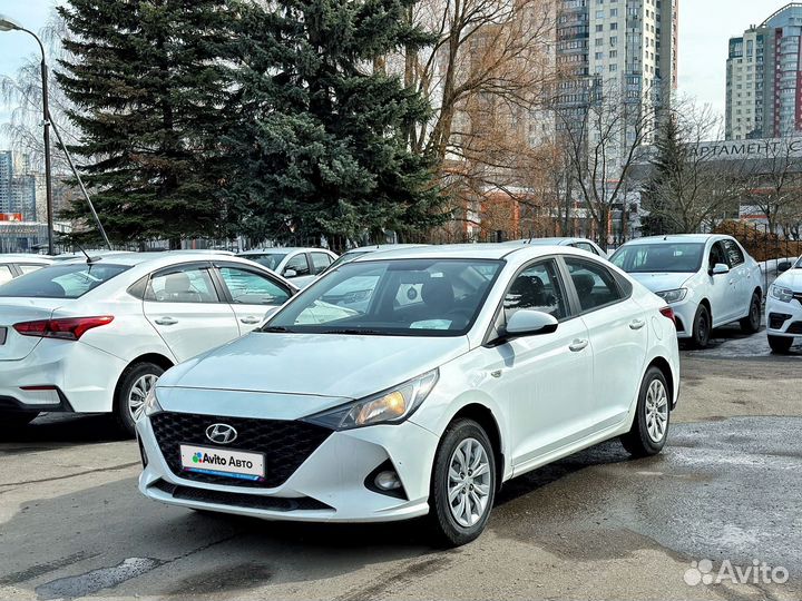 Hyundai Solaris 1.4 AT, 2020, 223 582 км