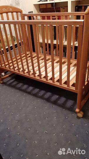 Кроватка Pali zoo с матрасом и ящиком для белья