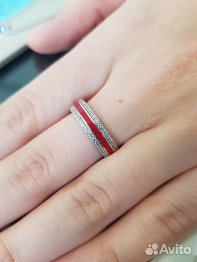 Серебряное кольцо. 17,5