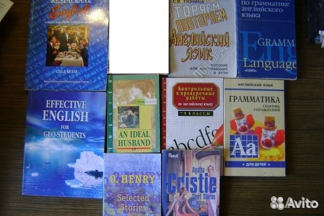 Список. Английская худож. литература. Много