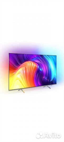 Новый 4К Телевизор Philips c Ambilight 146 см