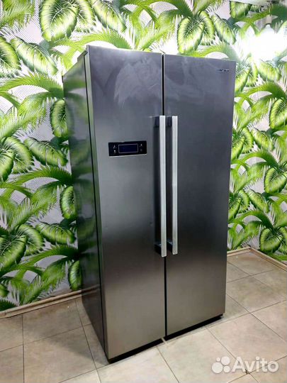 Двухдверный холодильник б/у Kraft с no frost