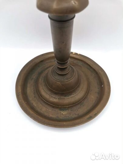 Подсвечник Латунь на одну свечу 17 см