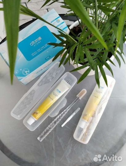 Зубная паста + щетка + ершик в футляре