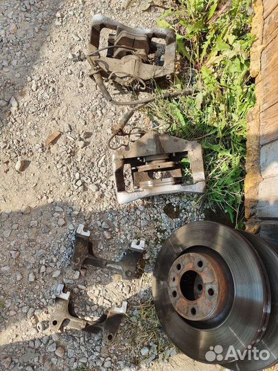 Комплект передних тормозов ауди а8 д3, a6c6