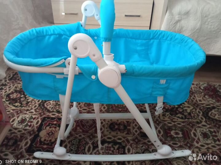 Шезлонг-люлька babyton