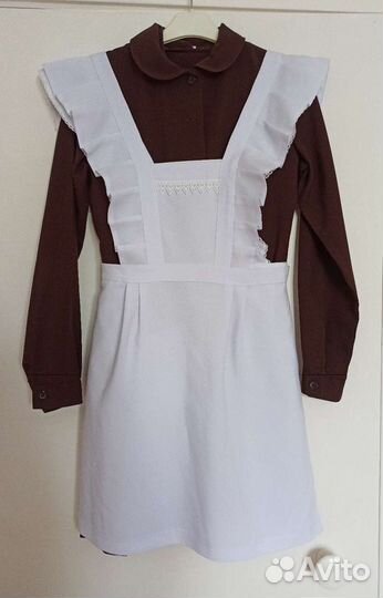 Школьная форма+белый фартук