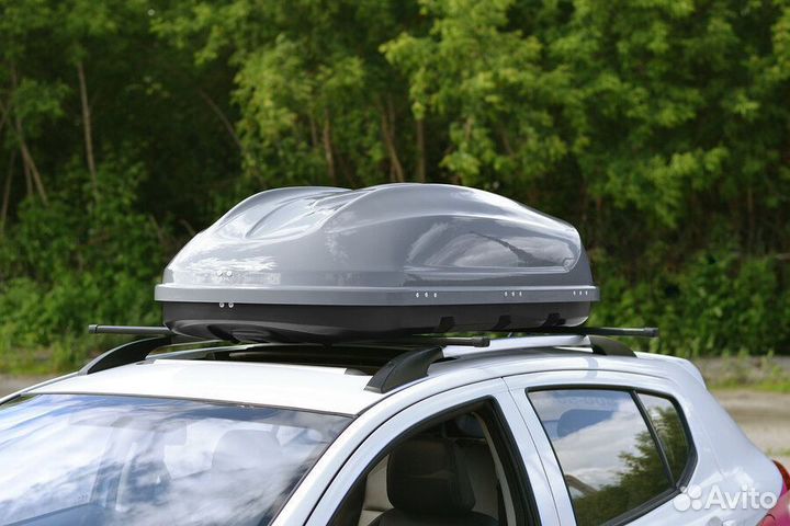 Автобокс Турино Compact на крышу Renault Logan