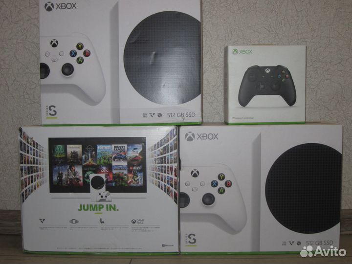 Приставка Xbox Series S 512 гб SSD новая пломбы