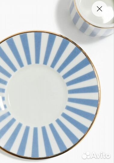 Кофейная пара в полоску HM home