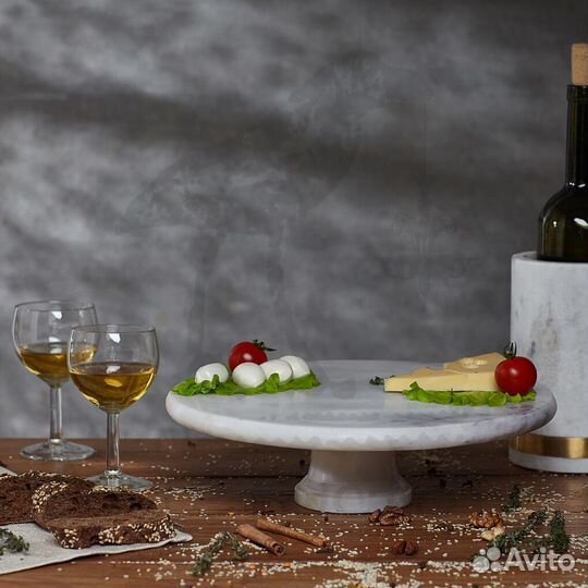 Поднос / Доска сервировочная Мрамор