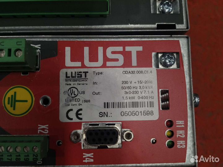 Сервопривод Lust CDA32.008.c1.4