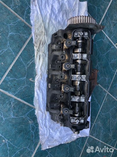 Головка с форсунками на opel vivaro 2007