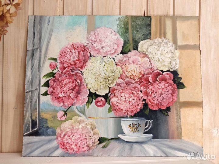 Картина Пионы