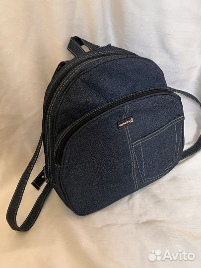 Джинсовый рюкзак