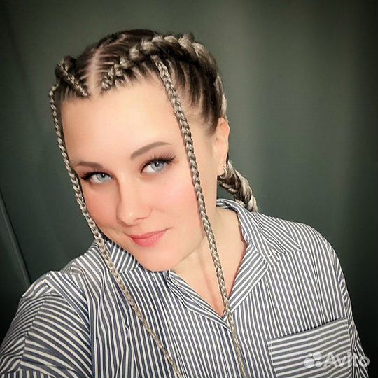 Афрокосы, Афрохвост, брейды, боксерские косы