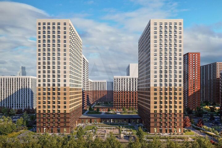 1-к. квартира, 34,4 м², 9/15 эт.