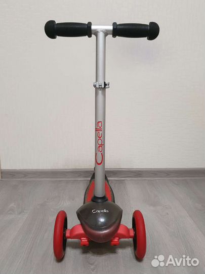 Детский трехколесный самокат Capella