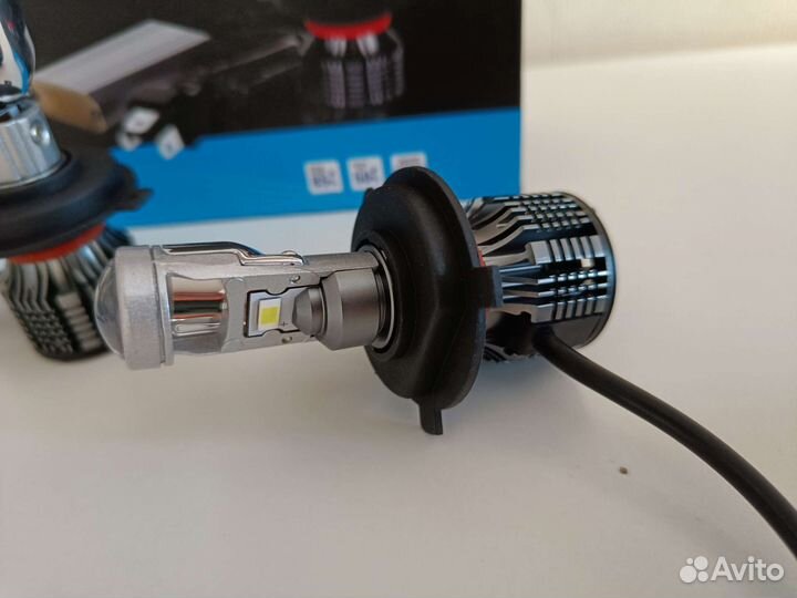 Светодиодные лампы с линзой H4 LED